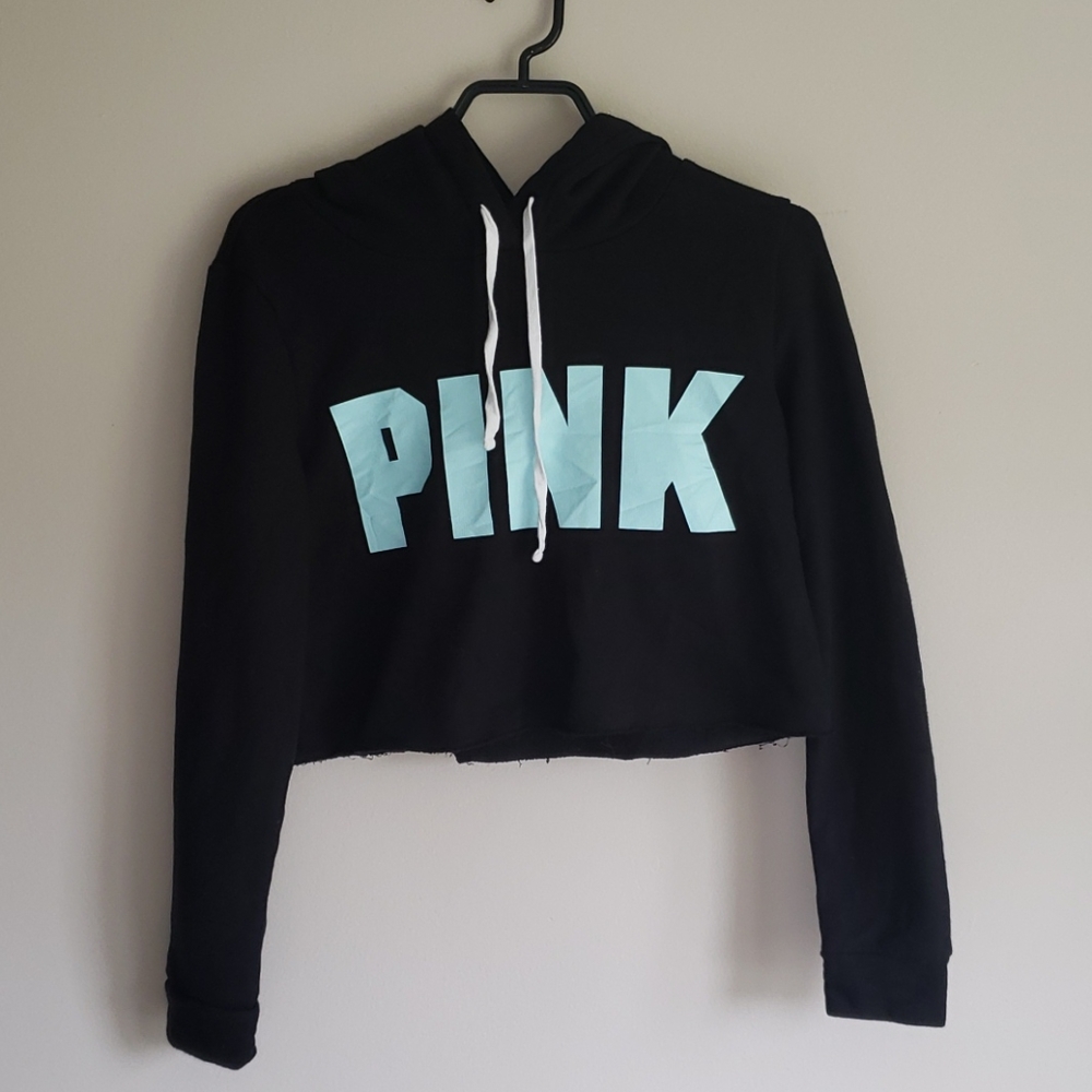 PINK Victoria's Secret Cropped Hoodie